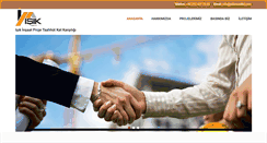Desktop Screenshot of isikinsaatltd.com